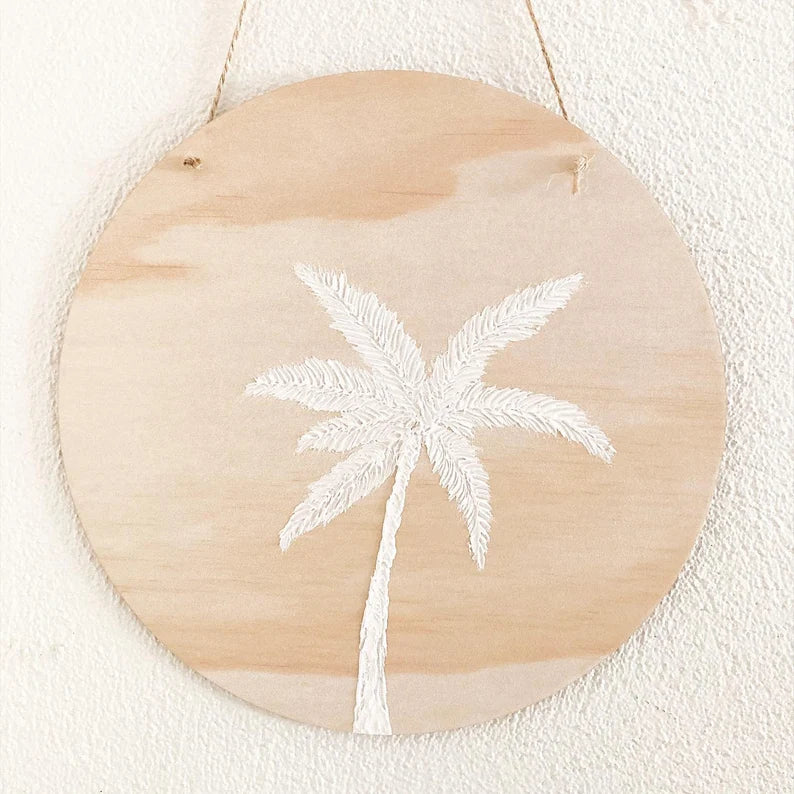 Palm Tree Plaque