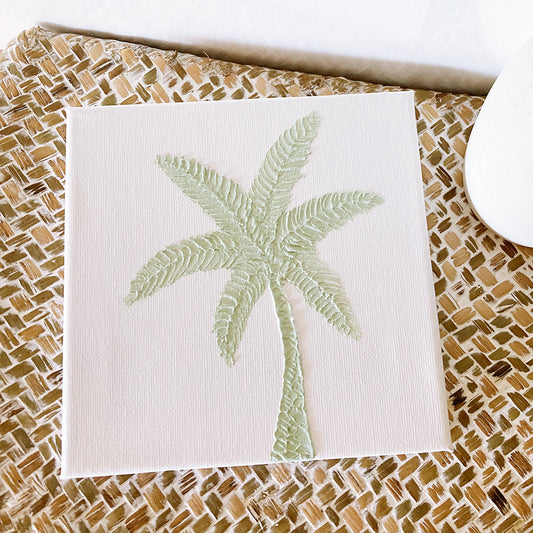 Mini Palm Canvas
