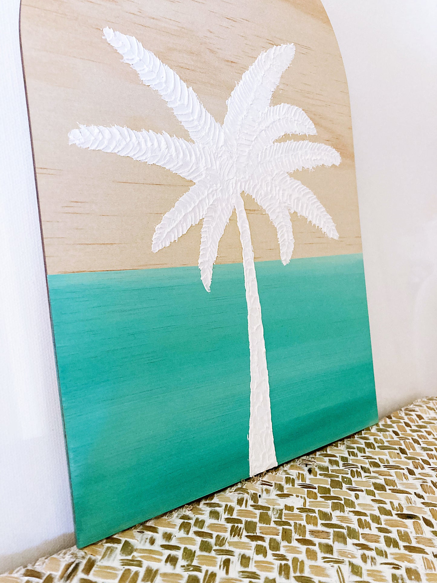 Palm Tree Arch Plaque