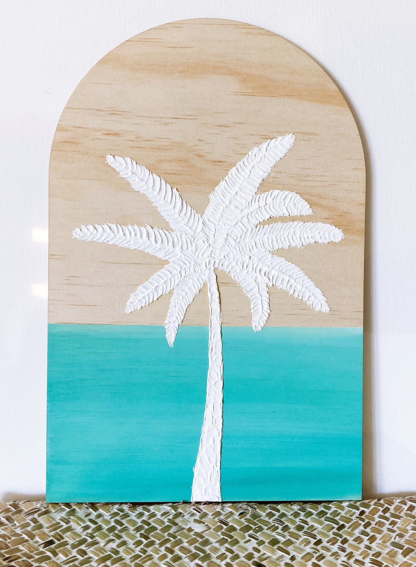 Palm Tree Arch Plaque