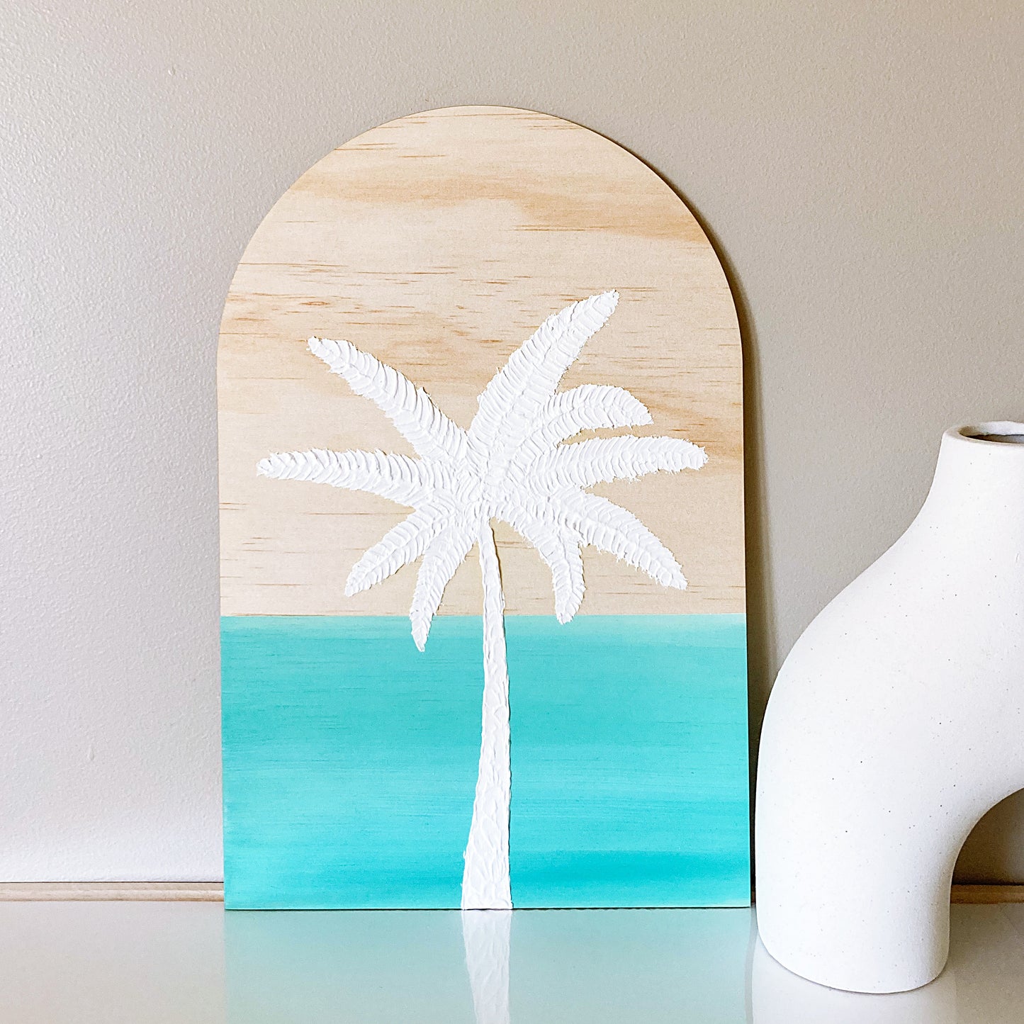 Palm Tree Arch Plaque