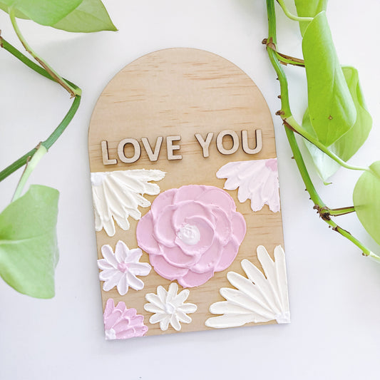 Mini Floral Arch Plaque